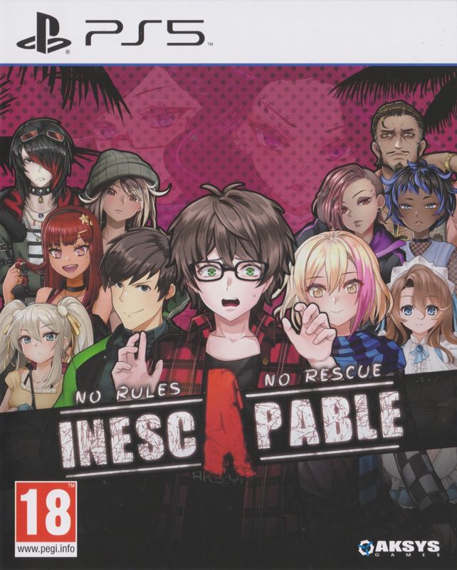 Inescapable: No Rules, No Rescue box art for Playstation 4